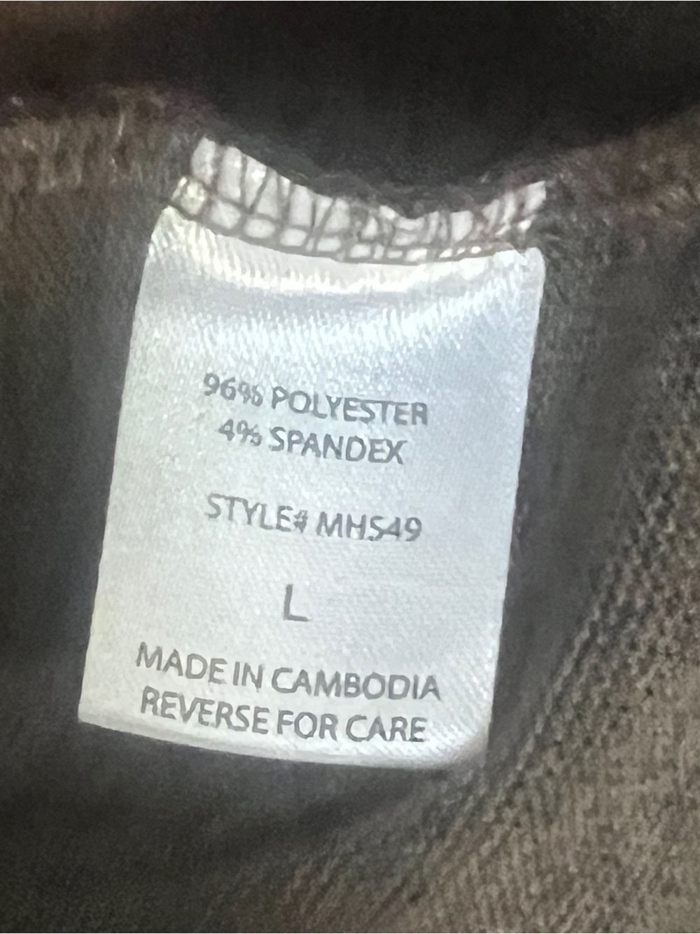 Andrée by Unit Mocha Brown Relaxed Pullover Top Size L - Picture 4 of 4